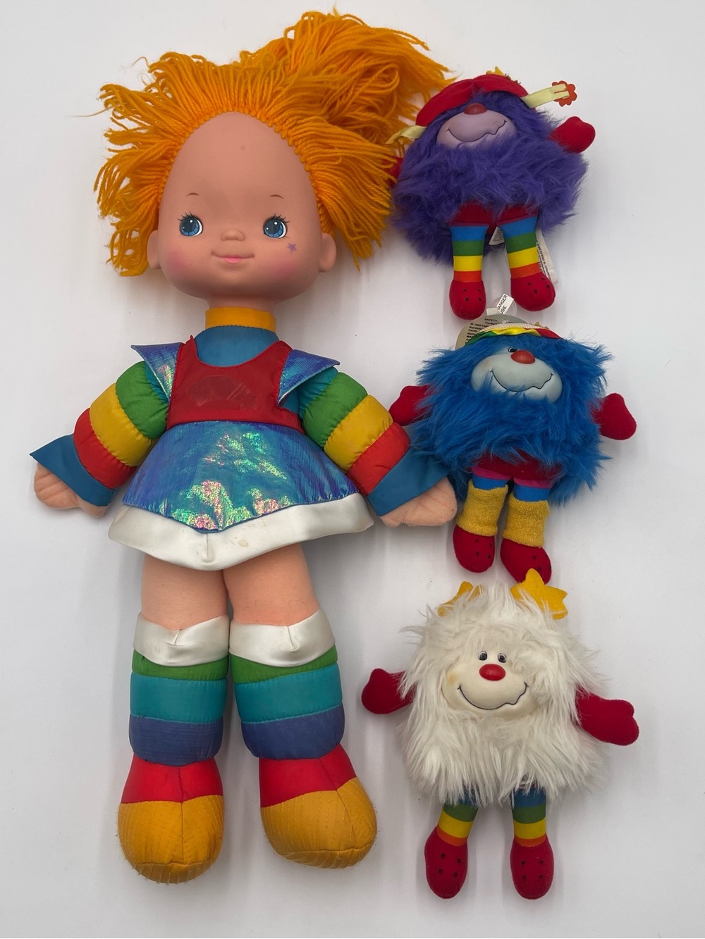 Vtg 80s Rainbow Brite Doll Champ Twink Hatful Hammy Sprite Lot Retro - Picture 2 of 16
